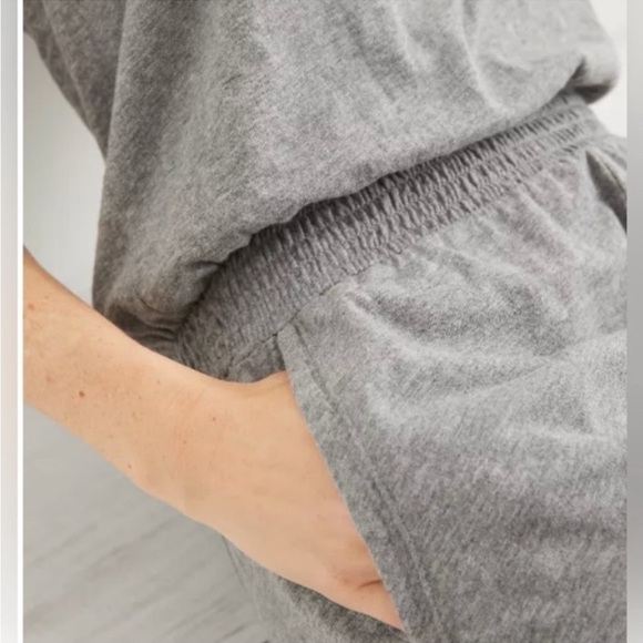 Aerie Gray Everyday Track Jumpsuit NEVER WORN - Picture 3 of 8